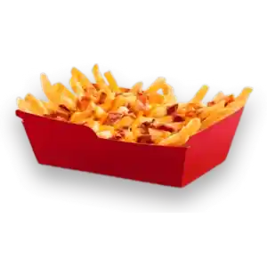 Loaded King Fries with Bacon
